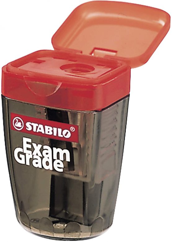 Stabilo Exam Grade - Pencil Sharpener (Red, Transparent) - Image 2