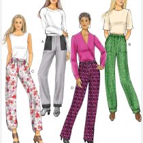 Butterick Patterns 6137 E5,Misses Pants,Sizes 14-16-18-20-22