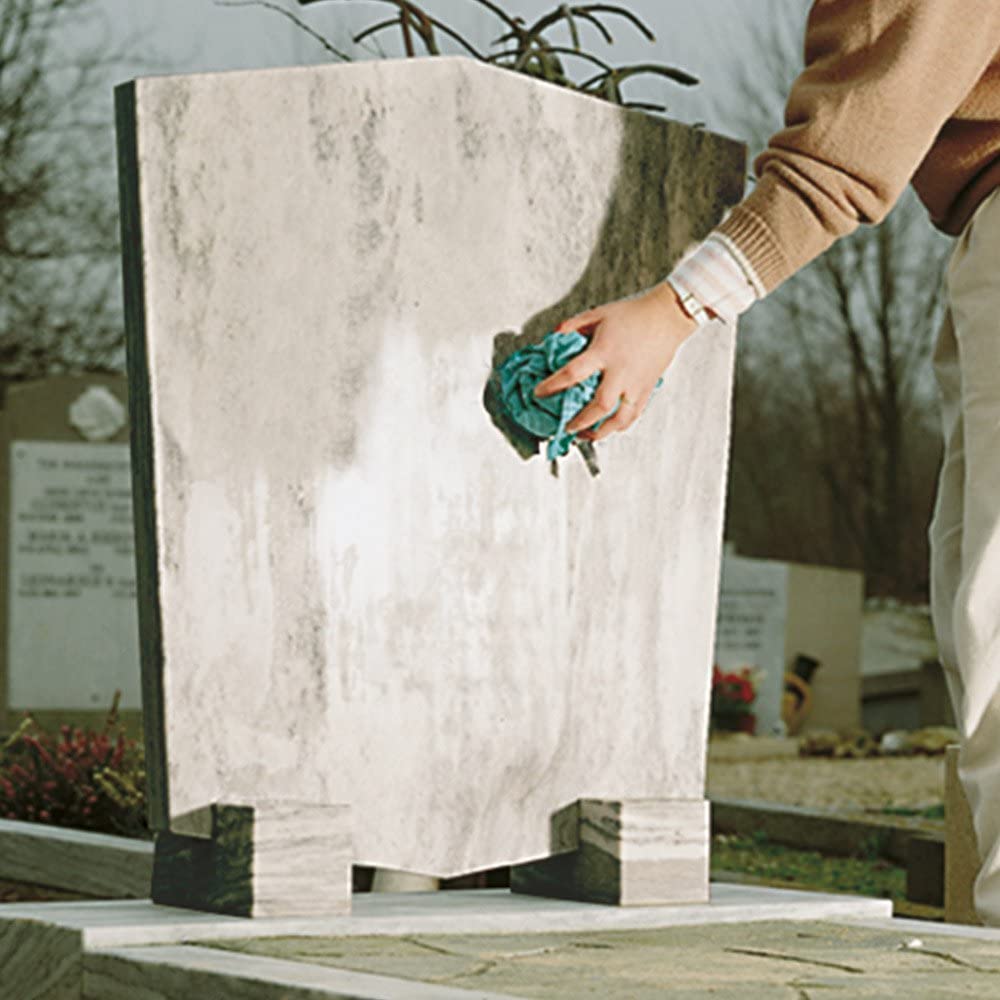 HG Headstone Cleaner, Gravestone Cleaning Spray, Removes Deposits, Dirt & Stains Easily from All Natural Stone - Image 3