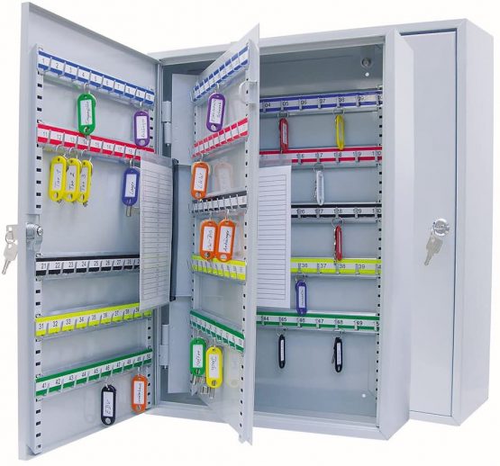 Wedo 150 Key Capacity Key Cabinet - Grey