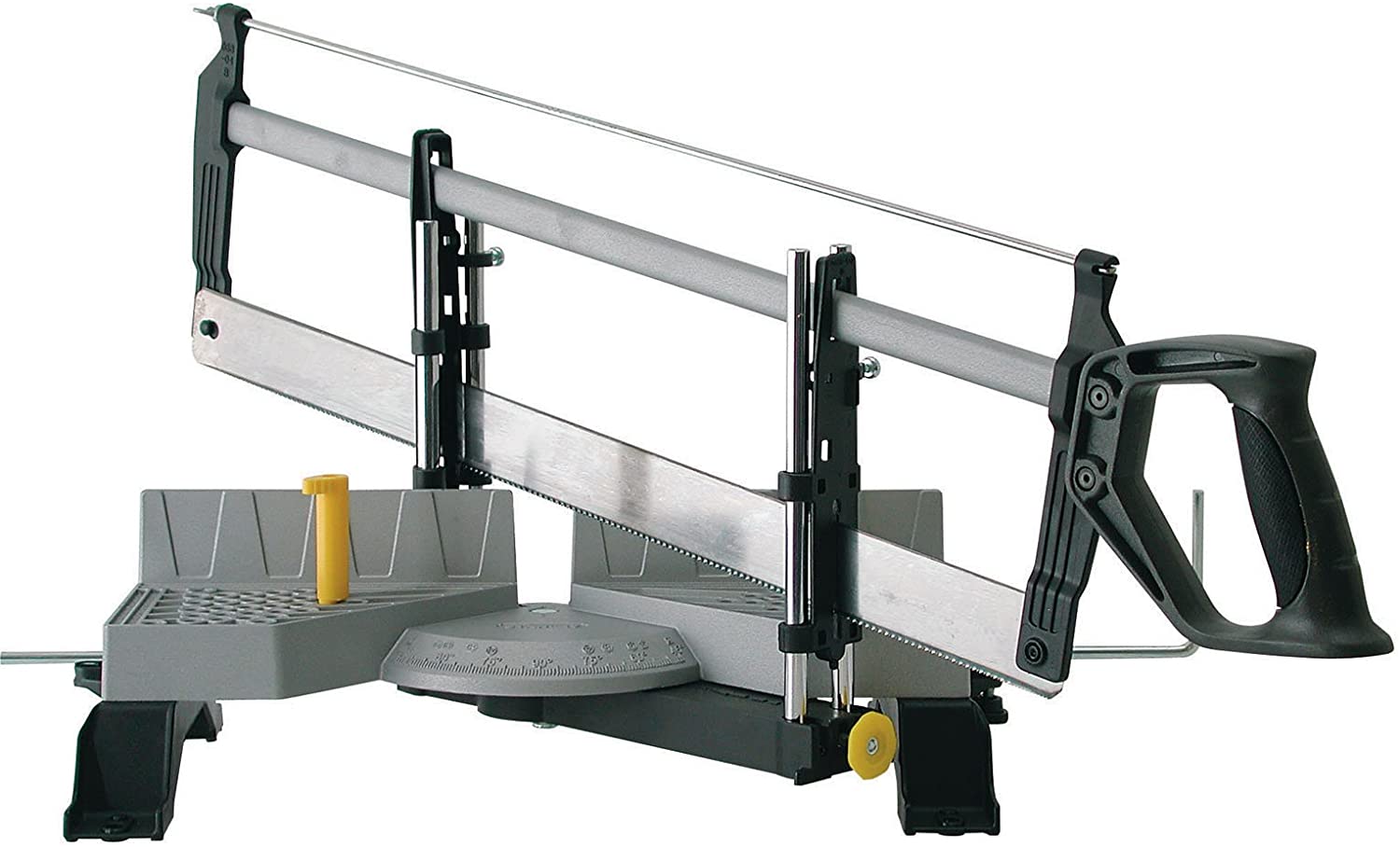 Stanley 1-20-800 Adjustable Mechanical Mitre Box, Multicolored, 3-1/2" x 3-1/2"