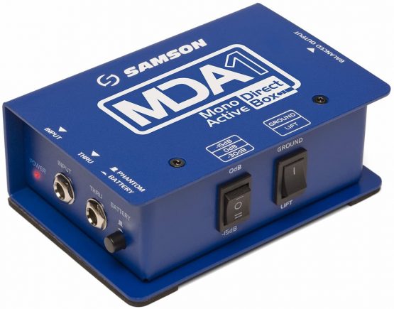 Samson Technologies S-Max MDA1 - Mono Active Direct Box, SAMDA1