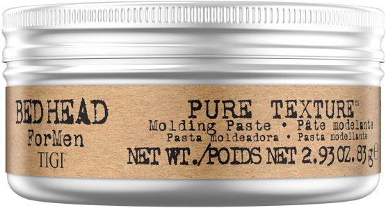 Bed Head for Men by Tigi Pure Texture Mens Hair Paste for Firm Hold 83g