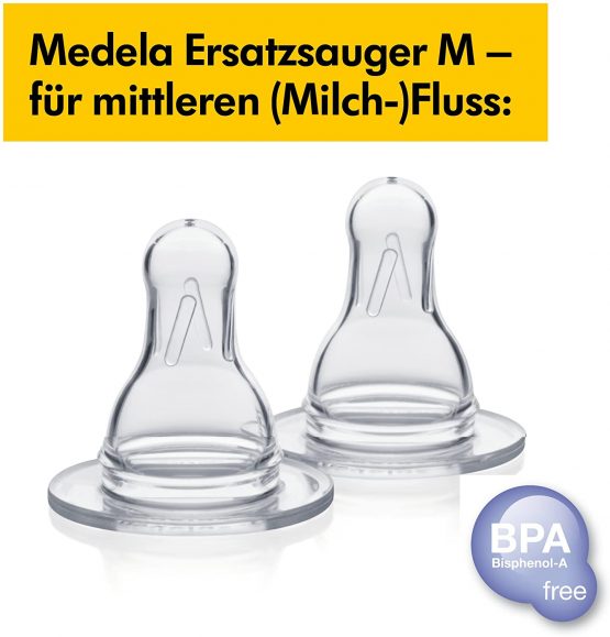 Medela Replacement Teats – for newborn 0 months upwards, Sizes S-M - Image 3