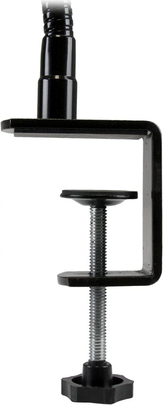 StarTech Gooseneck Tablet Holder - Bendable Tablet Arm - Desk Mount Tablet Stand - For Most 7" to 11" Tablets - Detachable Holder - Image 4