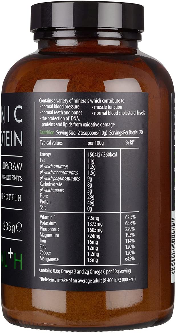 KIKI Health Organic Hemp Protein Powder, 235 g - Image 2
