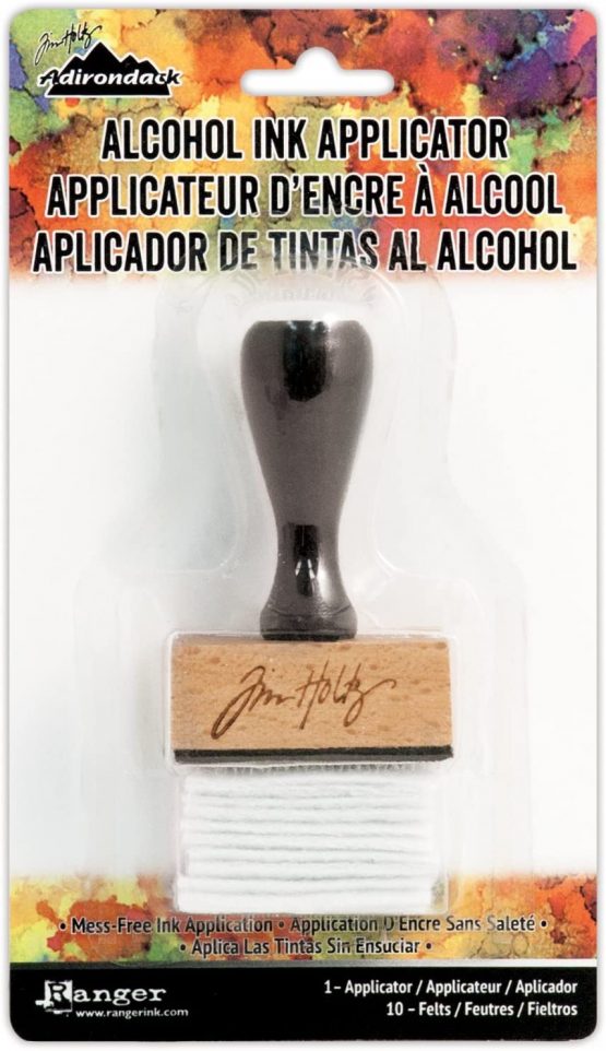 Ranger Tim Holtz Alcohol Ink Applicator, Black, 0.5oz - Image 2