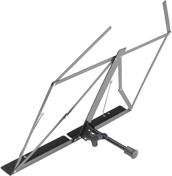 Stagg MUS-A1 BK Desktop Folding Music Stand, Black - Image 4