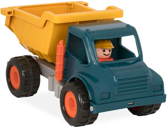 Battat BT2510Z Dump Construction Vehicle Toy Trucks for Toddlers 18m+