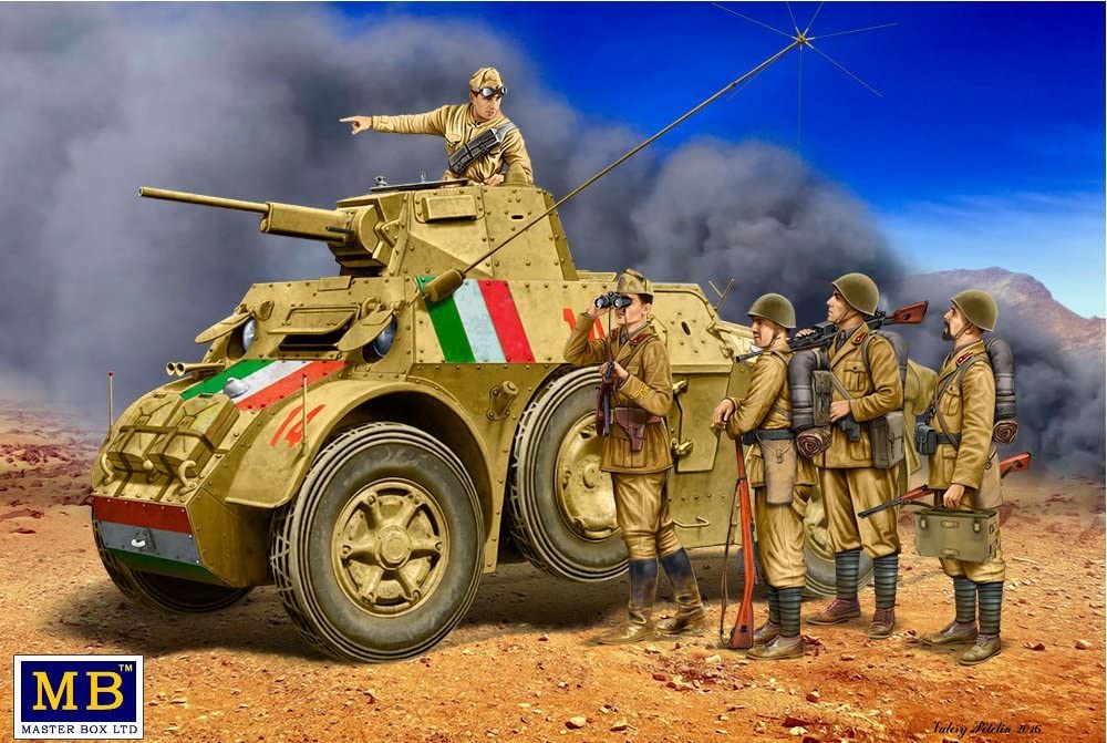 Masterbox 1:35 - Italian Military Men WWII, Various, Small - Image 2