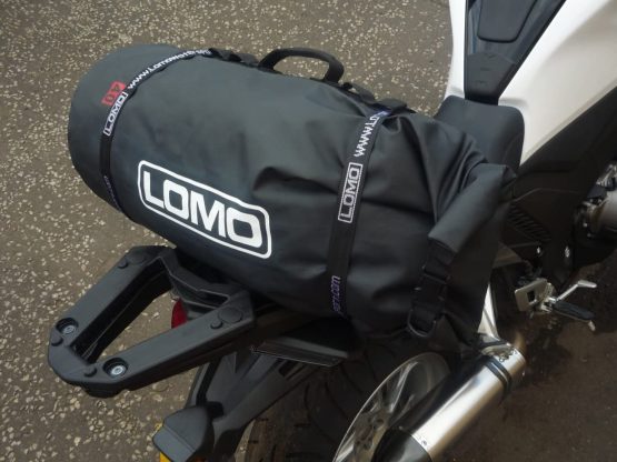 Lomo 40L Rolltop Motorbike Waterproof Drybag Bungee Loops - Image 4