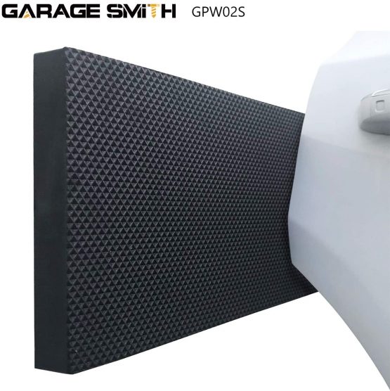 Ampulla Garage Smith GWP02S Garage Wall Protector Car Door Protectors, Designed in Germany (2-Pack Black) - Image 2