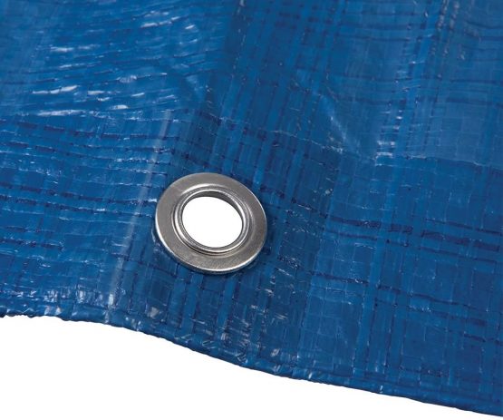 Silverline 675091 Tarpaulin Cut 4.8 x 6.1 m / Actual 4.6 x 6 m - Image 4