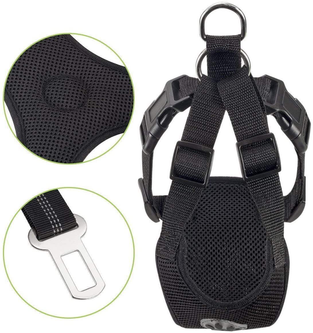 SlowTon Dog Car Harness Seatbelt Set - Image 4