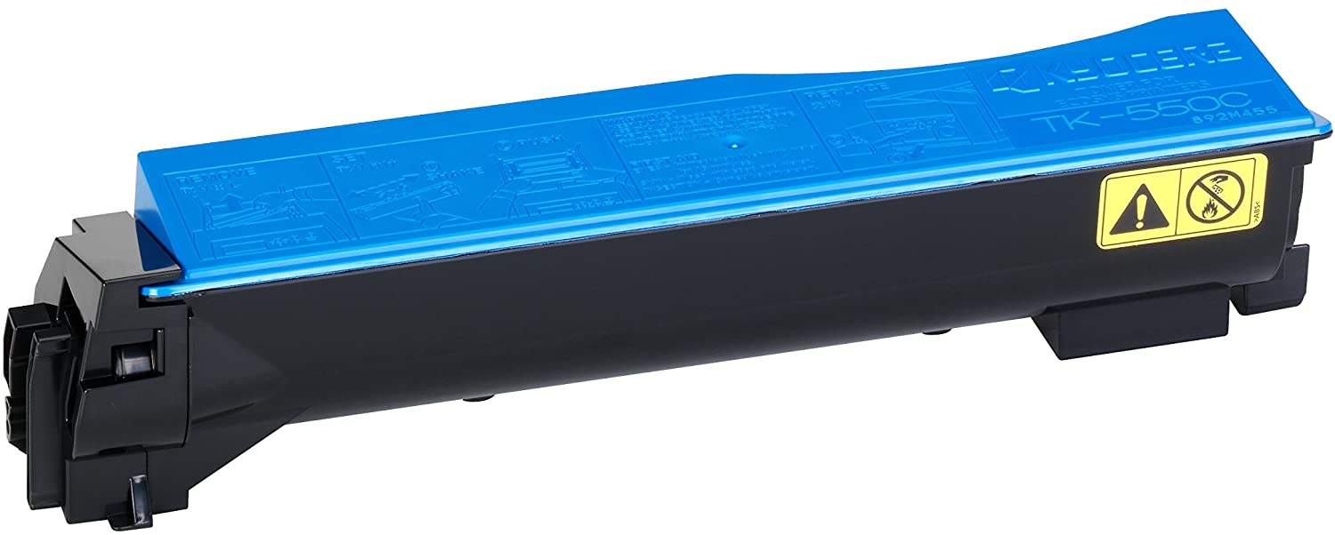 Kyocera TK-550C Toner Cyan, 6,000 Pages, Original Premium Printer Cartridge 1T02HMCEU0 for ECOSYS FS-C5200DN - Image 3