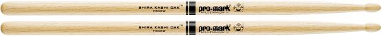 ProMark PW5BW Drum Sticks - 5B Drumsticks - Drum Sticks Set - Japanese Shira Kashi - White Oak Wood Tip Drumsticks - Consistent Weight and Pitch - 1 Pair