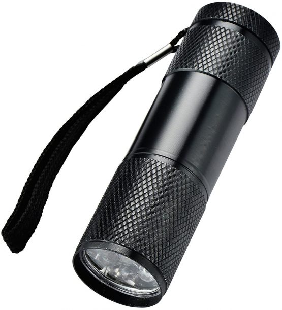 LEAGY 6 Pack UV Ultra Violet Blacklight 9 LED Flashlight Torch Light Outdoors Etc - Image 2