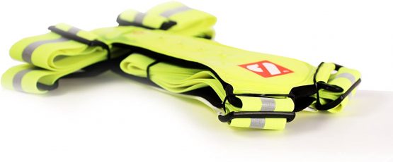 BARNETT LW-1 runing training trail Fluorescent vest with LED lights and reflective stripes - Image 2