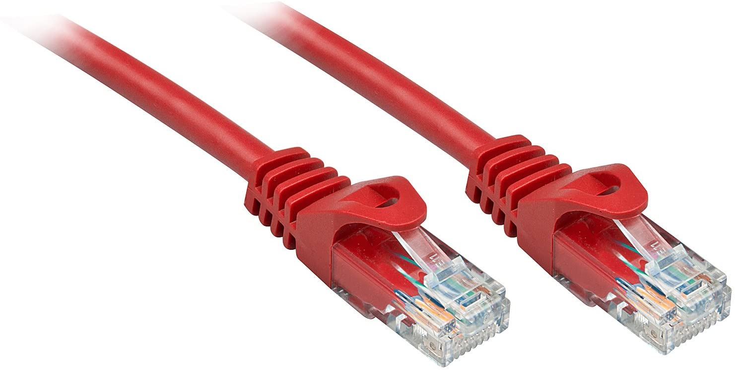 Lindy Basic Network Cable Cat. 6 U/UTP 5 m red