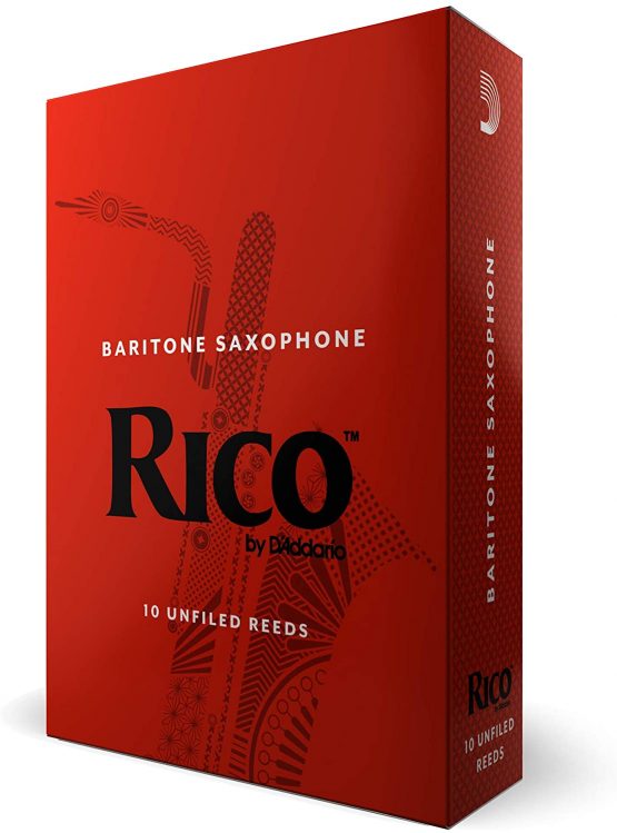 Rico 2.0 Strength Reeds for Baritone Sax (Pack of 10)