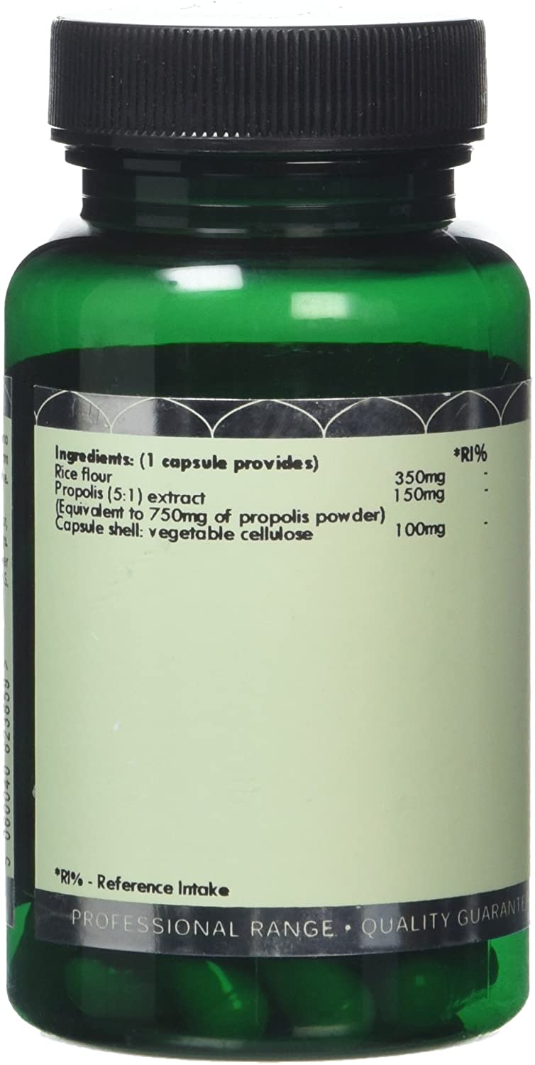 Propolis Capsules, High Strength Natural Bee Propolis Supplement, Rich in Bioflavonoids, Immune Support - Image 3