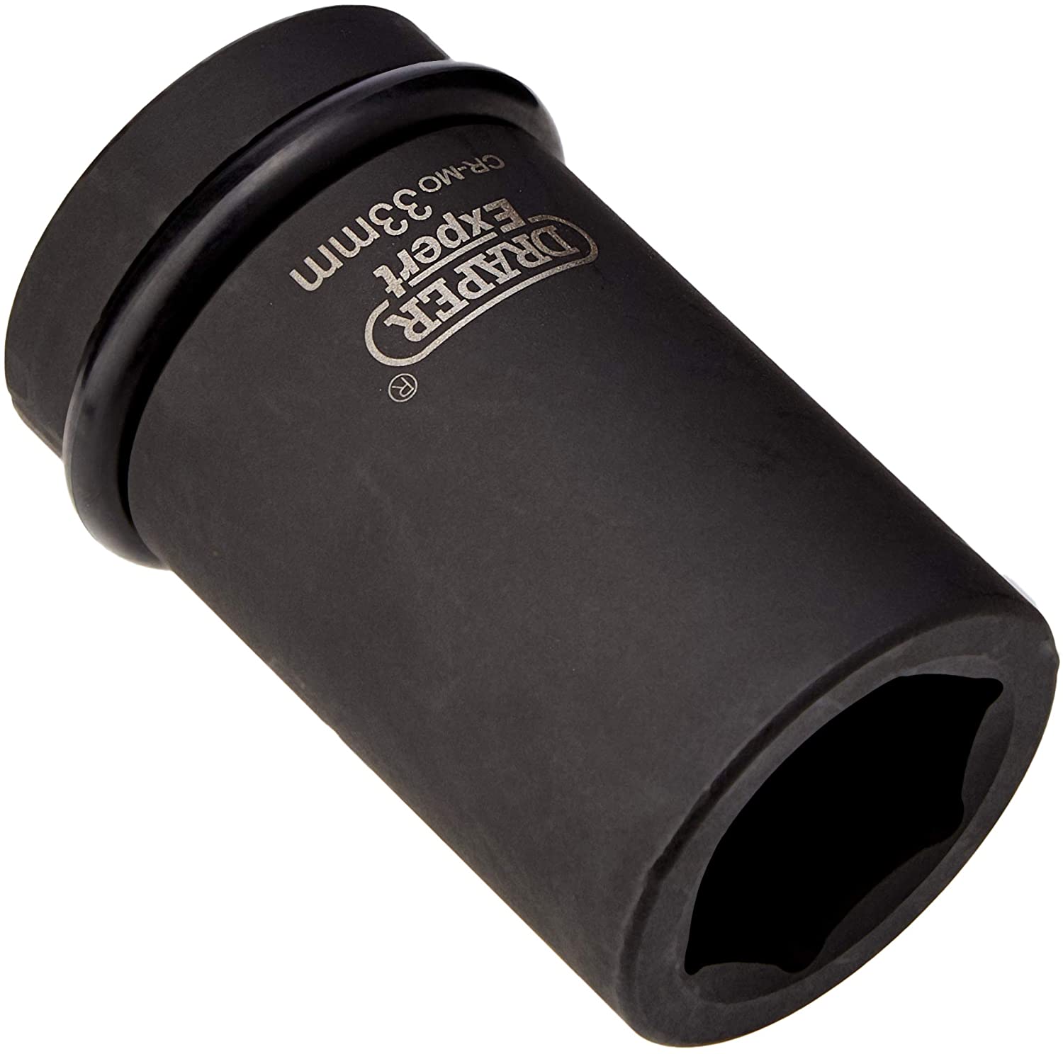 Draper Expert 5147 33mm 1-inch Square Drive Hi-Torq 6-Point Deep Impact Socket, Chrome