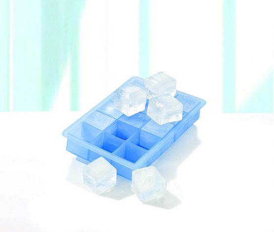 Lurch 1-Piece 3 cm Ice Cube Tray Cubes, Blue - Image 3