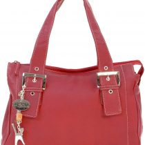 Catwalk Collection Handbags - Women's Soft Leather Top Handle/Slouchy Shoulder Bag - JANE