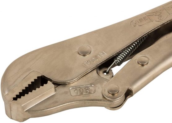 IRWIN Visegrip VIS10RC V10R Straight Jaw Locking Pliers, Silver, 250 x 41 mm - Image 4