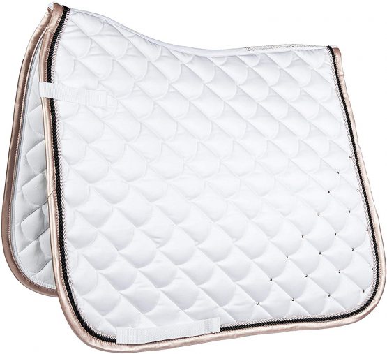 Hkm Hkm 4057052074288 Saddle Cloth Copper Kiss-1200 White Pony Dressage