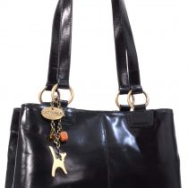 Catwalk Collection Handbags - Women's Large Vintage Leather Tote/Shoulder Bag - BELLSTONE