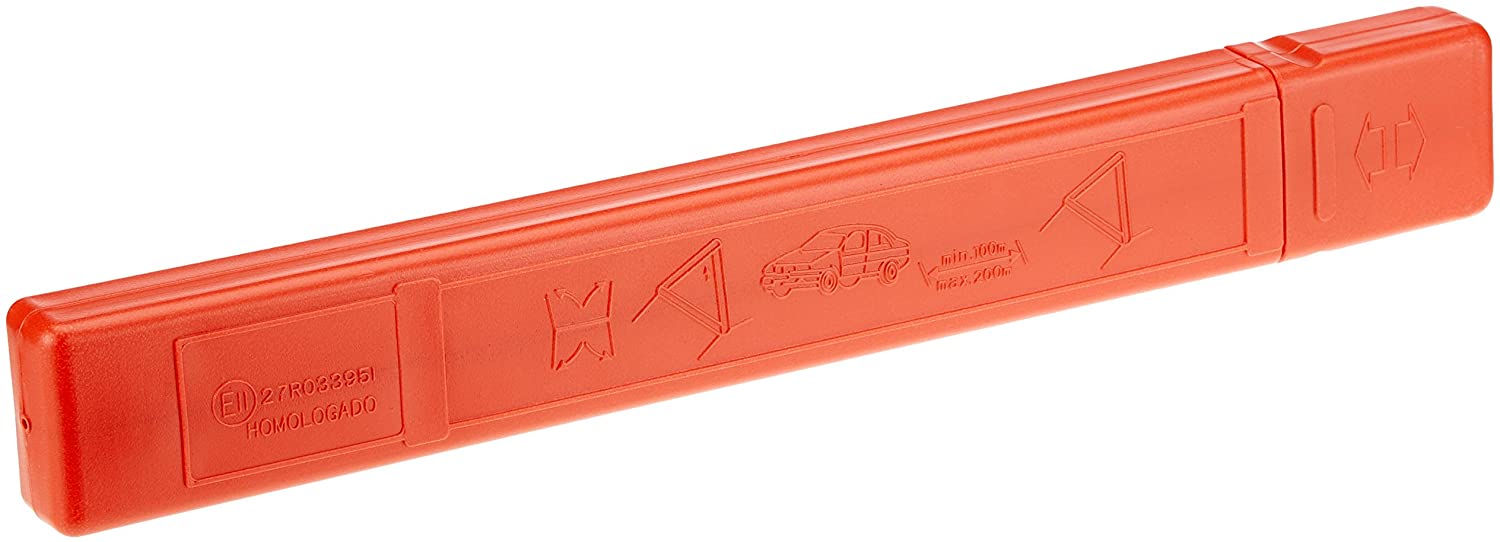 Sakura Warning Triangle Emergency Roadside Breakdown Reflective Safe Hazard Sign Traffic Car Vehicle EU Travel Foldable Metal Legs includes Case - Image 2