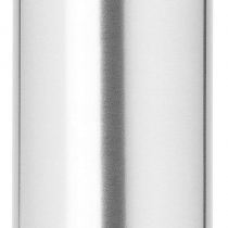 Brabantia Senseo Coffee Pod Storage Jar with Senseo Imprint with Matt Steel Fingerprint Proof Red Lid