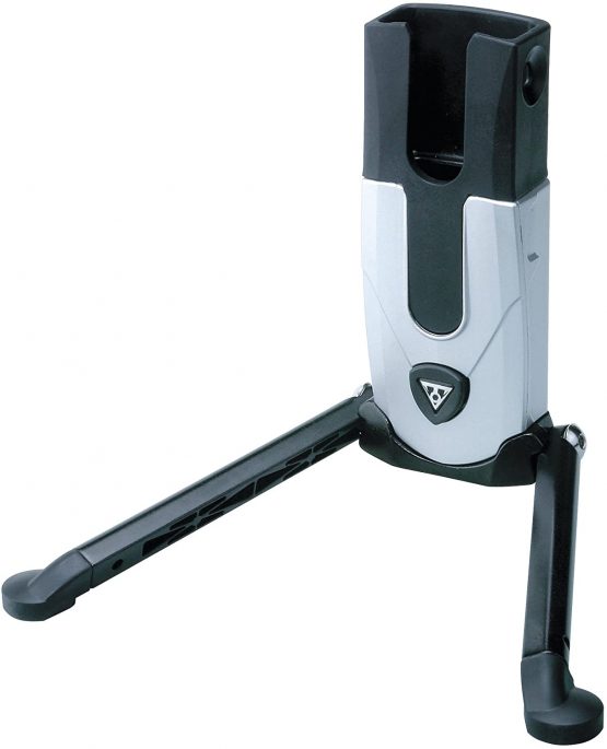 Topeak Unisex's FlashStand Fat Bike Stand, Silver, Black, 15.7 x 9.6 x 3 cm / 6.2” x 3.8” x 1.2” (Folded) 19.8 x 16.6 x 13.6 cm / 7.8” x 6.5” x 5.3” (Open) - Image 2