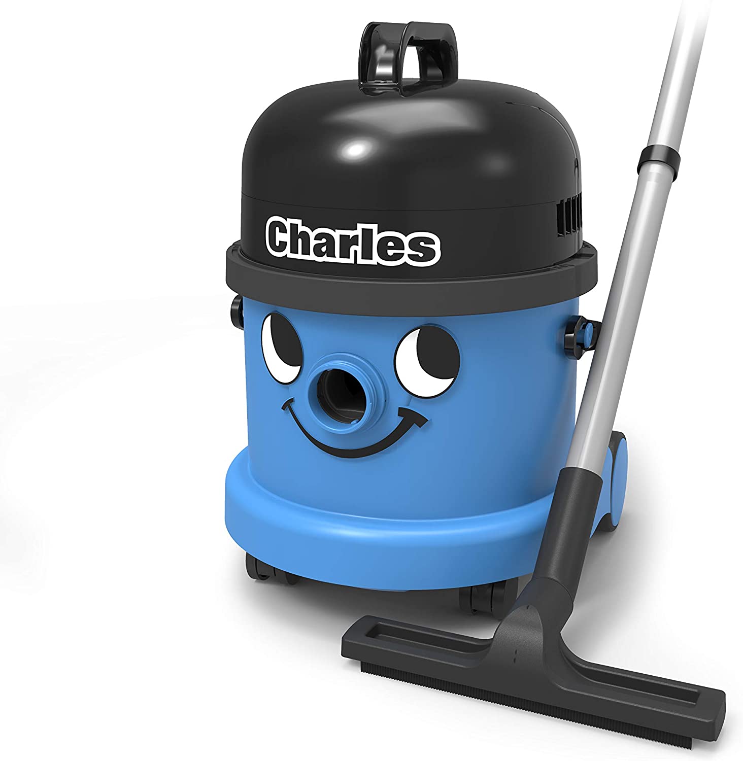 Henry CVC370-2 Charles Wet and Dry Vacuum Cleaner, 15 Litre, 1060 W, Blue, Blue/Black, Blue / Black