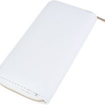 DonDon Women’s Purse Wallet Pocket Plain White