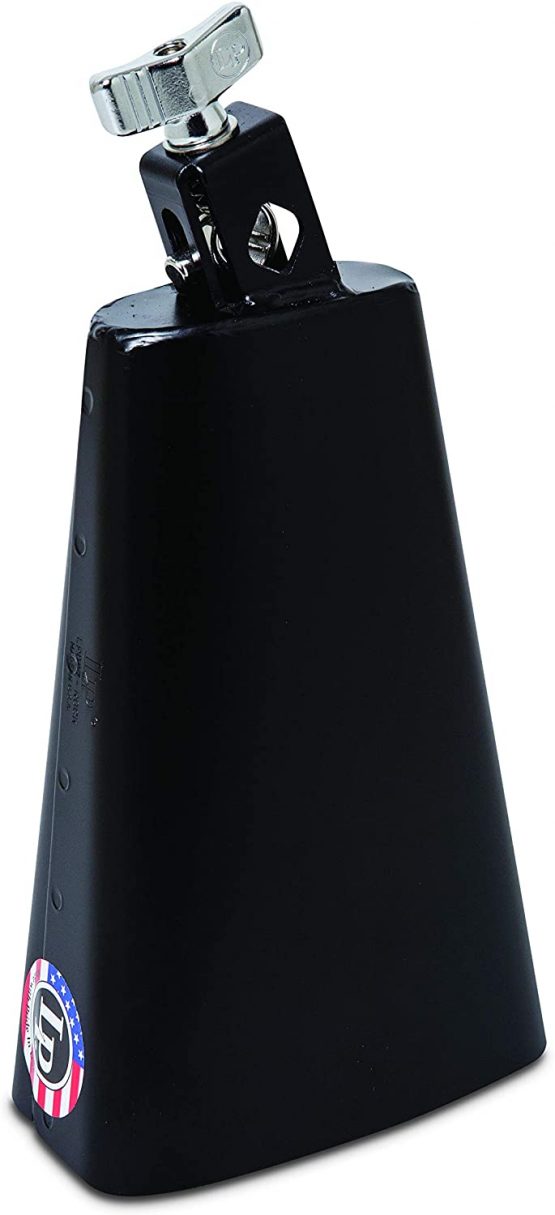 Latin Percussion LP007-N 8-Inch Rock Cow Bell - Black