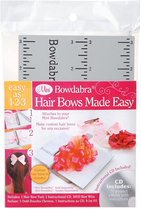 Darice Hair Bow Tool for Mini Bowdabra, Hairbow, Plastic - Image 3