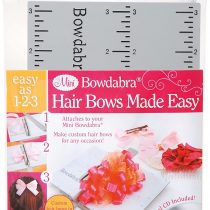 Darice Hair Bow Tool for Mini Bowdabra, Hairbow, Plastic