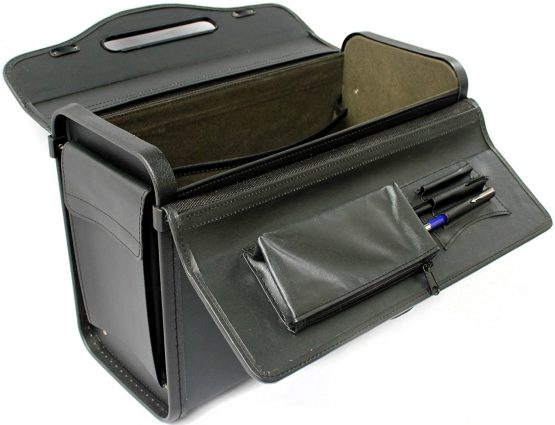 Tassia High Quality Business Case - Gun Metal Combination Locks - Image 2