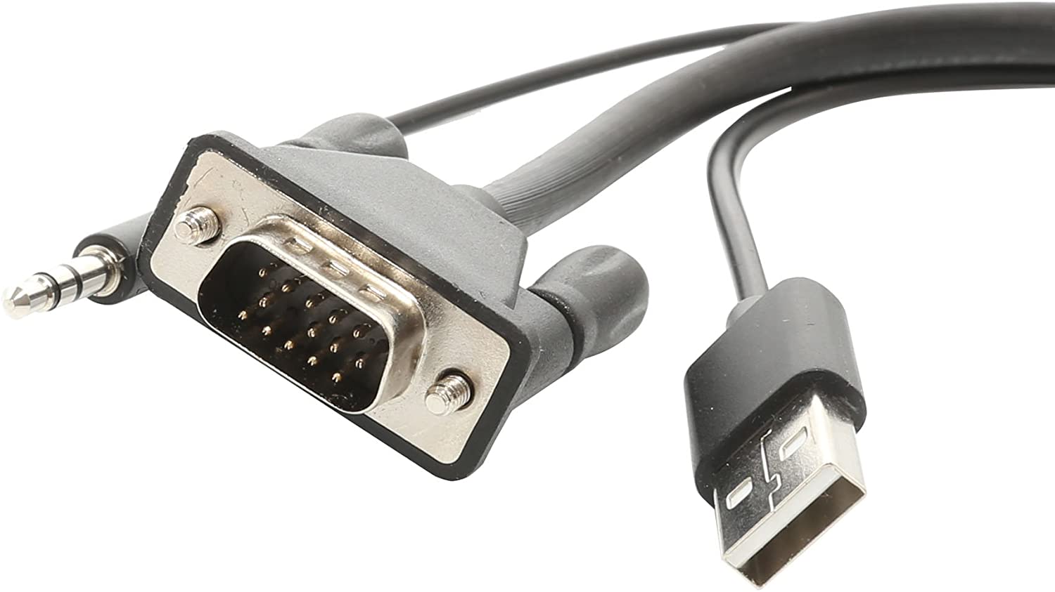 Syba VGA to HDMI Converter with Audio Support, Black - Image 4