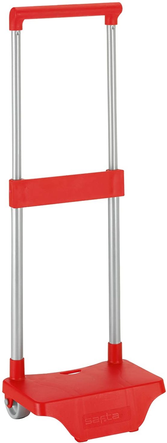 Safta Trolley for school backpacks, foldable, light, resistant with extractable grip handle and wheels