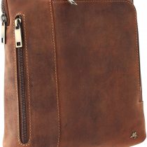 Visconti ROY Oiled Leather Tablet/iPad Cross Body Messenger Bag 15056