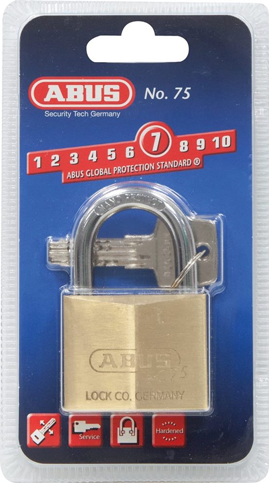 ABUS 266393 Padlock Type 75/50 Brass - Image 3