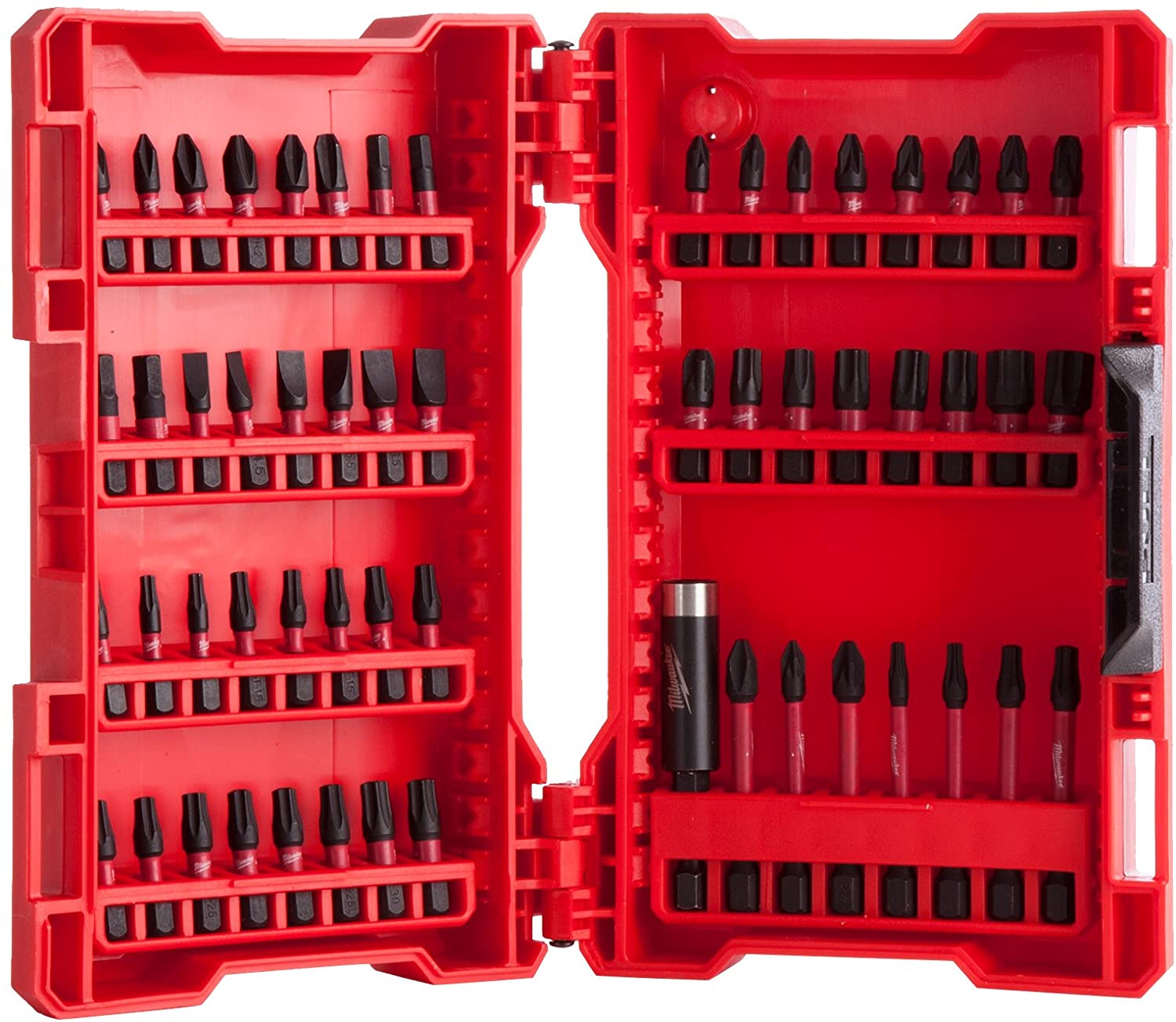 Milwaukee MW4932430907 Bit Set, Red, Variety Pack