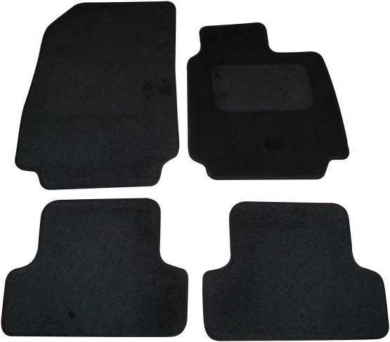Sakura SS4627 Carpet Floor Mat, Black Trim