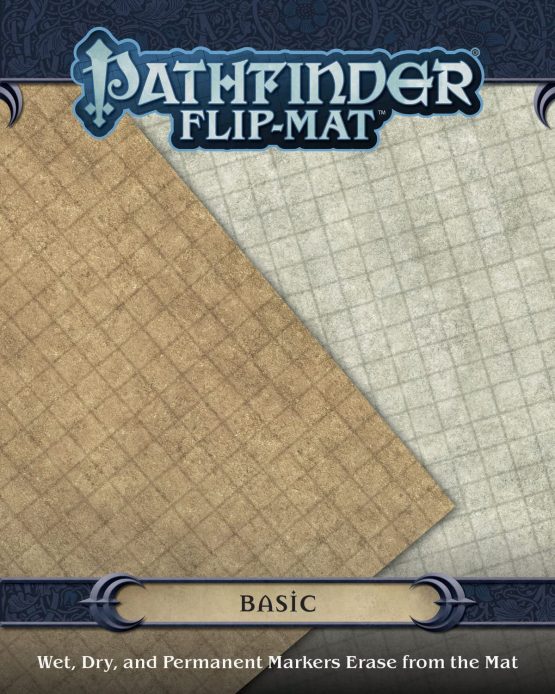 Paizo Publishing | Pathfinder Flip-Mat: Basic | Accessory | Ages 13+ | 1 to 4 Players | 90 Minutes Playing Time