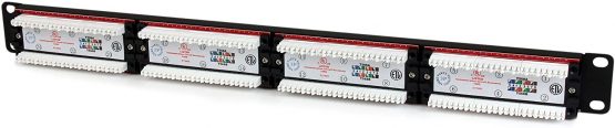 StarTech 24 Port 1U Rackmount Cat 6 110 Patch Panel - 24 port Network Patch Panel - RJ45 Ethernet 110 type Rack Mount Patch Panel 1U (C6PANEL24) - Image 3