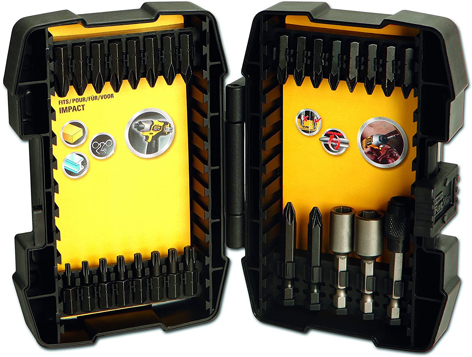 Stanley 29 Teilig Schlagschrauberbit Kit, STA88500