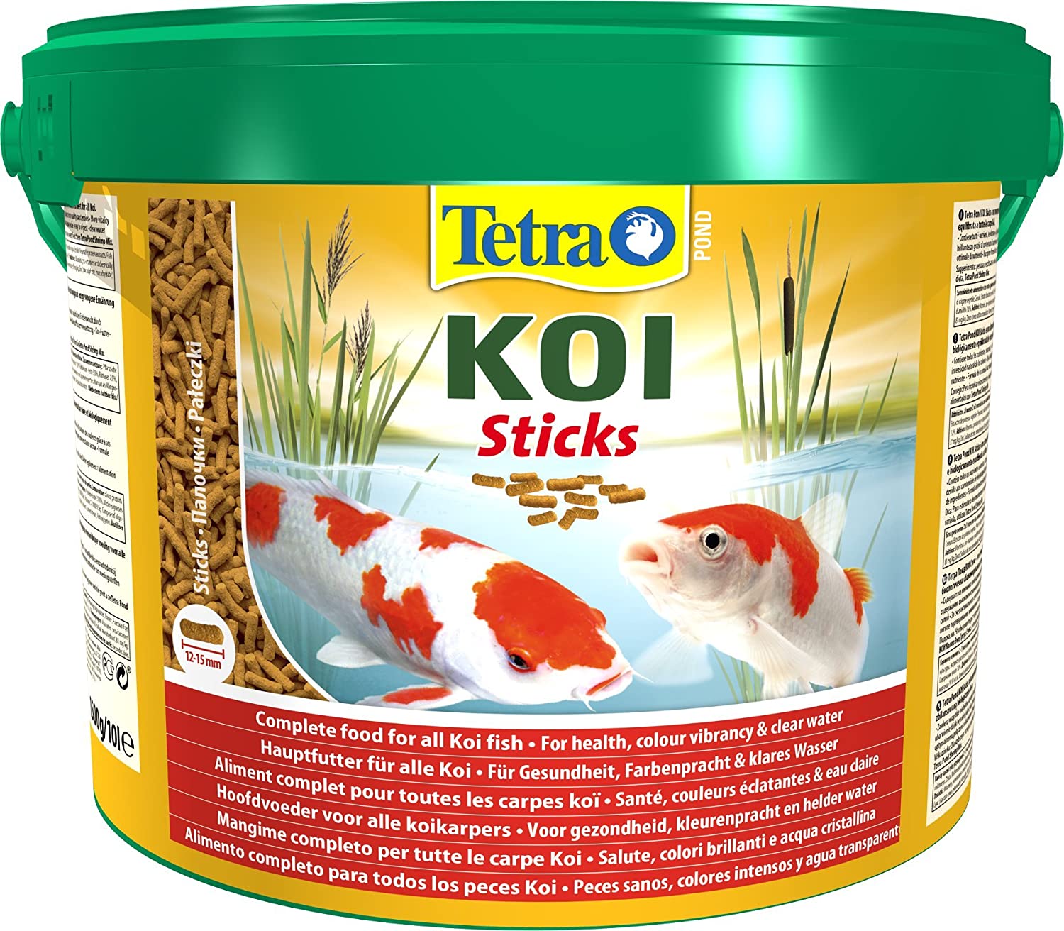 Tetra Koi Pond Fish Food Sticks 1.5kg - biologically balanced for koi fish, various colours, 1.5 kg (Pack of 1) - Image 2